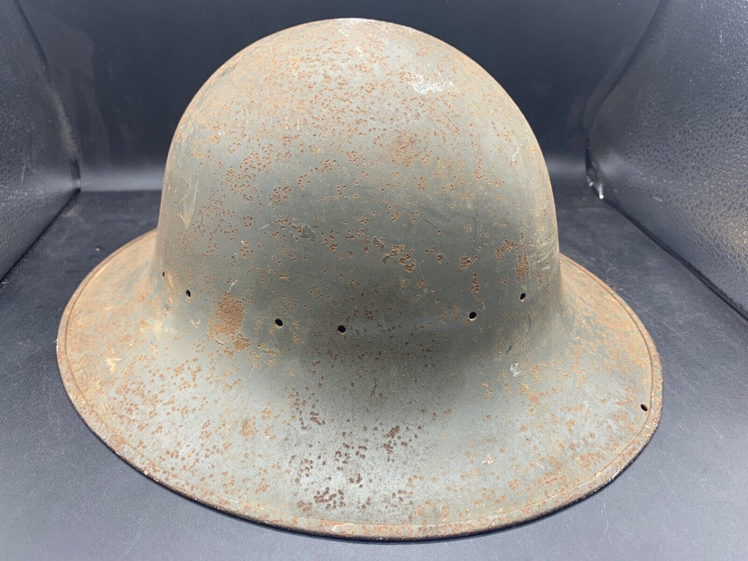 Original WW2 British Civilian Zuckerman Helmet - July 1941 Dated - Size Medium