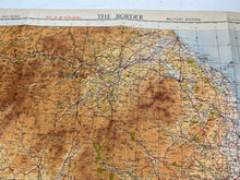 Load image into Gallery viewer, Original WW2 British Army 1939 Map of England - RAF Bases - The Scottish Border
