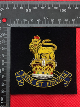 Lade das Bild in den Galerie-Viewer, British Army Bullion Embroidered Blazer Badge - Army Pay Corps
