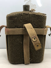 Load image into Gallery viewer, Original WW2 British Army Water Bottle in Carrier
