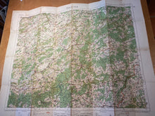 Load image into Gallery viewer, WW1 Era British Army General Staff Map of MARCHE Belgium. Original Map
