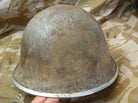 Original WW2 Onwards British Army Mk4 Turtle Helmet - The Militaria Shop