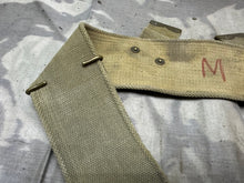 Load image into Gallery viewer, Original WW1 British Army 08 Pattern Webbing Belt 42&quot; Waist - The Militaria Shop
