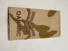 Load image into Gallery viewer, DPM Rank Slides / Epaulette Pair Genuine British Army - QARANC Corporal
