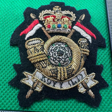 Load image into Gallery viewer, British Army Kings Own Yorkshire Yeomanry Cap / Beret / Blazer Badge - UK Made
