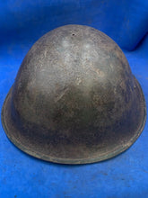 Load image into Gallery viewer, Original WW2 British Army / Canadian Army Mk3 Turtle Combat Helmet
