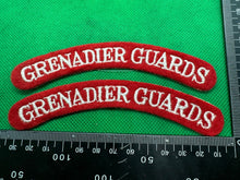 Load image into Gallery viewer, Grenadier Guards British Army Shoulder Titles Pair - WW2 Onwards Pattern
