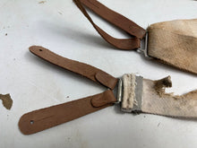 Charger l&#39;image dans la galerie, Original WW2 British Army / RAF Trouser Suspenders - Well Worn Example
