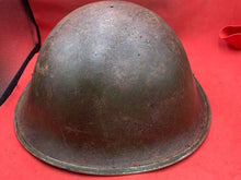 Load image into Gallery viewer, Original WW2 British Army / Canadian Army Mk3 Turtle Combat Helmet
