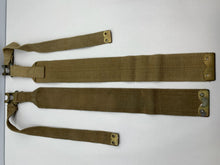 Charger l&#39;image dans la galerie, Original WW2 British Army 37 Pattern L Straps Pair - Wartime Dated
