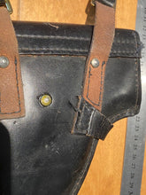 Load image into Gallery viewer, Soviet Russian Navy Officer Makarov PM Holster, + cleaning rod in black leather
