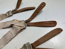 Load image into Gallery viewer, Original WW2 British Army / RAF Trouser Suspenders - Well Worn Example
