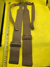 Load image into Gallery viewer, Original WW2 Dated Pair of 37 Pattern British Army L Straps
