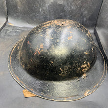 Load image into Gallery viewer, Original WW2 British Army Mk2 Combat Helmet Shell - South African Manufactured
