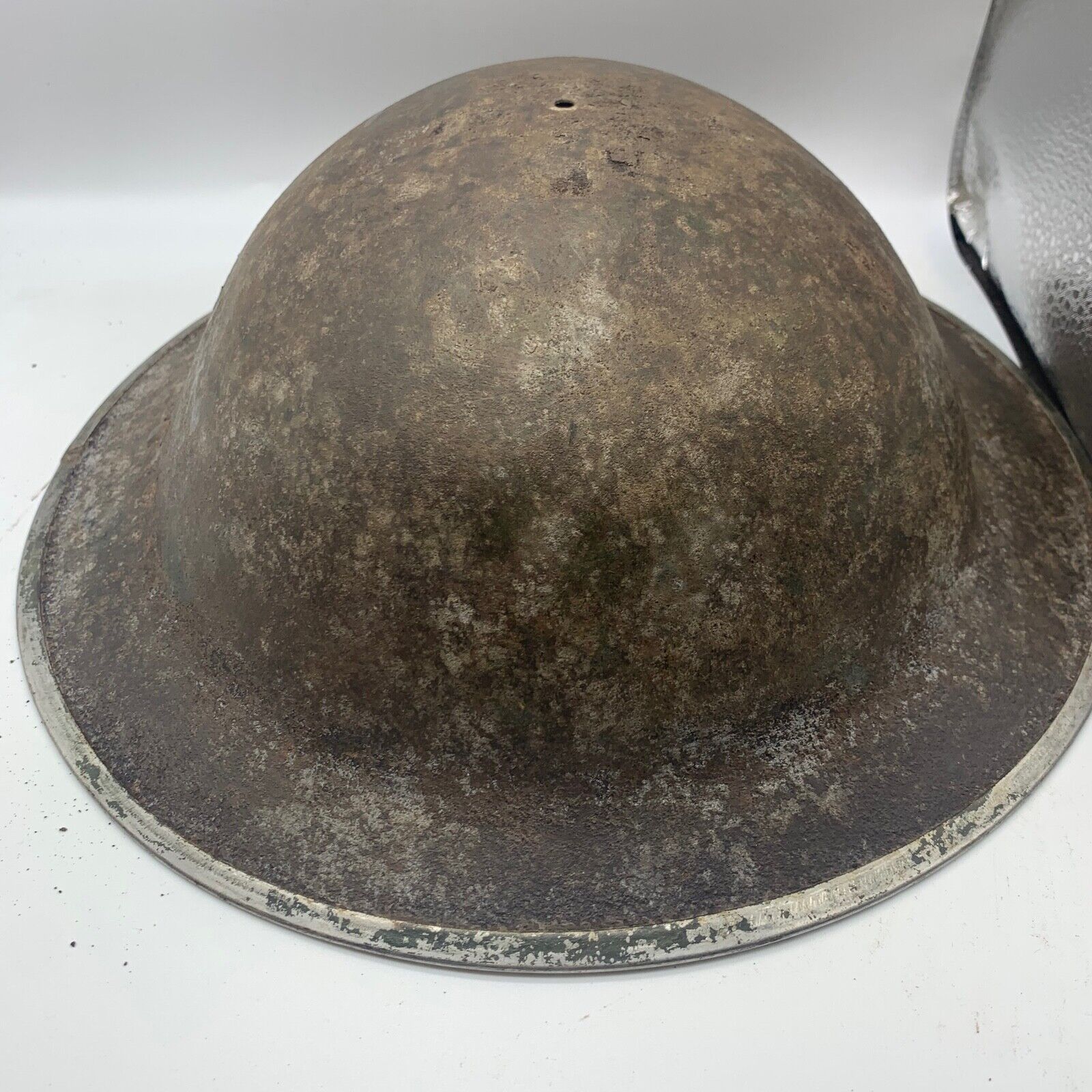 Original WW2 South African Army Mk2 Brodie Helmet - British Style Combat Helmet - The Militaria Shop