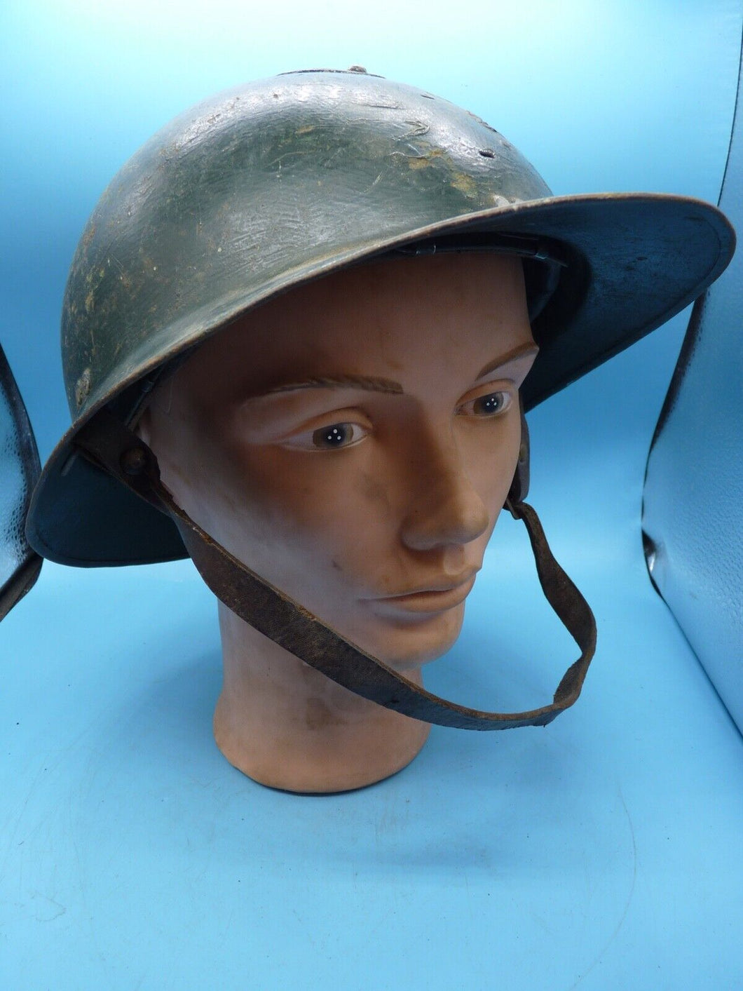 Original WW2 French Army M26 Adrian Helmet Shell - Complete with Liner