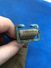 Load image into Gallery viewer, WW2 British Army 37 Pattern Webbing Water Bottle Carrier Harness - 1944 Dated - The Militaria Shop
