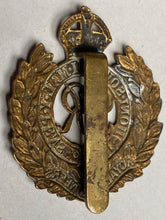 Load image into Gallery viewer, WW2 British Army - Royal Engineers GVI brass other ranks cap badge.
