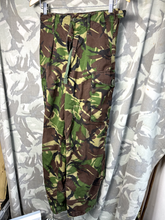 Load image into Gallery viewer, Genuine British Army DPM Camouflaged Combat Trousers - 28&quot; Waist
