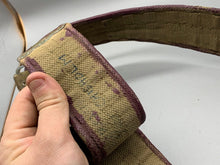 Load image into Gallery viewer, Original 37 Pattern British Army Purple Webbing Belt - 46 Inch Waist - The Militaria Shop
