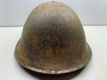 Lade das Bild in den Galerie-Viewer, Geunine British / Canadian Army Mk3 WW2 Combat Helmet - Uncleaned Original
