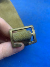 Load image into Gallery viewer, WW2 British Army / RAF 37 Pattern Webbing Water Bottle Carrier Harness Original
