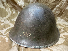 Load image into Gallery viewer, WW2 Mk3 High Rivet Turtle - British / Canadian Army Helmet - Nice Original
