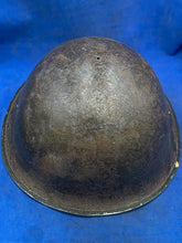 Load image into Gallery viewer, Original WW2 British Army / Canadian Army Mk3 Turtle Combat Helmet - FD
