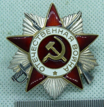 Load image into Gallery viewer, 100% Original WW2 USSR Russian Order of the Patriotic War Enamel Award - #17
