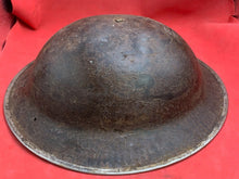 Load image into Gallery viewer, Original WW2 Combat Helmet - British / South African Army Mk2 Brodie Helmet
