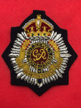 Load image into Gallery viewer, British Army Bullion Embroidered Blazer Badge - Royal Army Service Corps RASC
