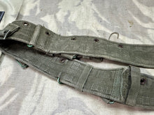 Load image into Gallery viewer, Original WW2 British Army 44 Pattern Soldiers Belt - 36&quot; Waist
