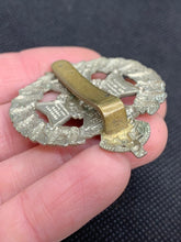 Load image into Gallery viewer, Original WW2 British Army Prince Consorts Own Brass Cap Badge
