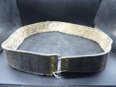 Original British Army / RAF Webbing Belt - WW2 37 Pattern - 40 Inch Waist Max - The Militaria Shop