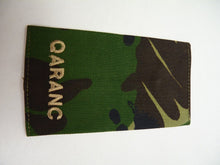 Load image into Gallery viewer, QARANC Jungle DPM Rank Slides / Epaulette Pair Genuine British Army - NEW

