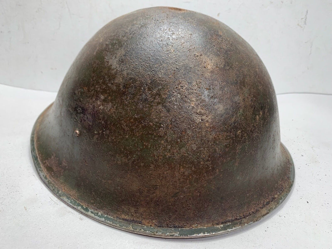 Originaler Mk3 Turtle-Helm der britischen/kanadischen Armee aus dem 2. Weltkrieg 