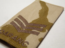 Load image into Gallery viewer, DPM Rank Slides / Epaulette Single Genuine British Army -  QARANC Sergeant
