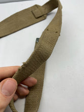 Charger l&#39;image dans la galerie, Original WW2 1942 Dated British Army Equipment Shoulder Strap 37 Pattern Webbing
