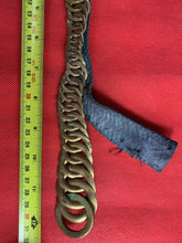 Load image into Gallery viewer, Original British Army Helmet Brass Chin Scales - Ideal Parts- Repair/Restoration
