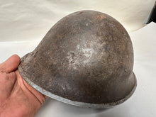 Load image into Gallery viewer, Mk3 Canadian / British Army Original WW2 Turtle Helmet High Rivet
