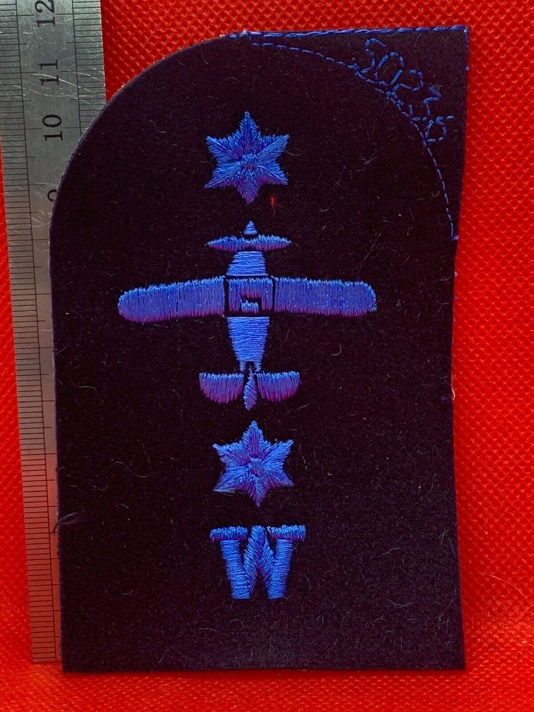 Unissued WOMEN'S ROYAL NAVY WRNs Trade Patch - Writer