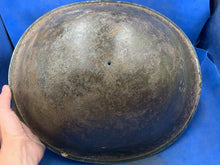 Load image into Gallery viewer, Original WW2 British Army / Canadian Army Mk3 Turtle Combat Helmet - FD
