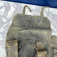 Load image into Gallery viewer, Original WW2 British Army / RAF 37 Pattern Small Pack &amp; L Strap Set
