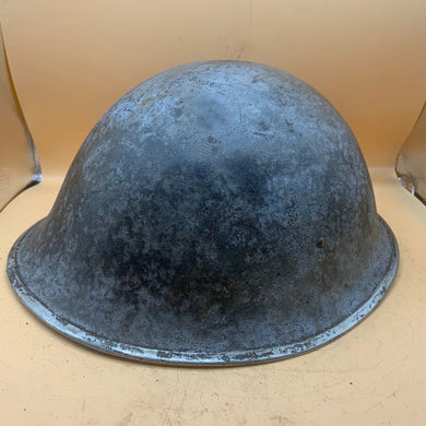 Original WW2 British / Canadian Army Mk3 High Rivet Turtle Army Combat Helmet - The Militaria Shop