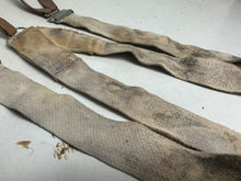 Charger l&#39;image dans la galerie, Original WW2 British Army / RAF Trouser Suspenders - Well Worn Example
