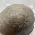 Original WW2 British / Canadian Army Mk3 Hight Rivet Turtle Army Combat Helmet - The Militaria Shop