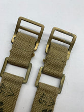 Charger l&#39;image dans la galerie, Original WW2 British Army 37 Pattern Brace Adaptors - 1945 Dated
