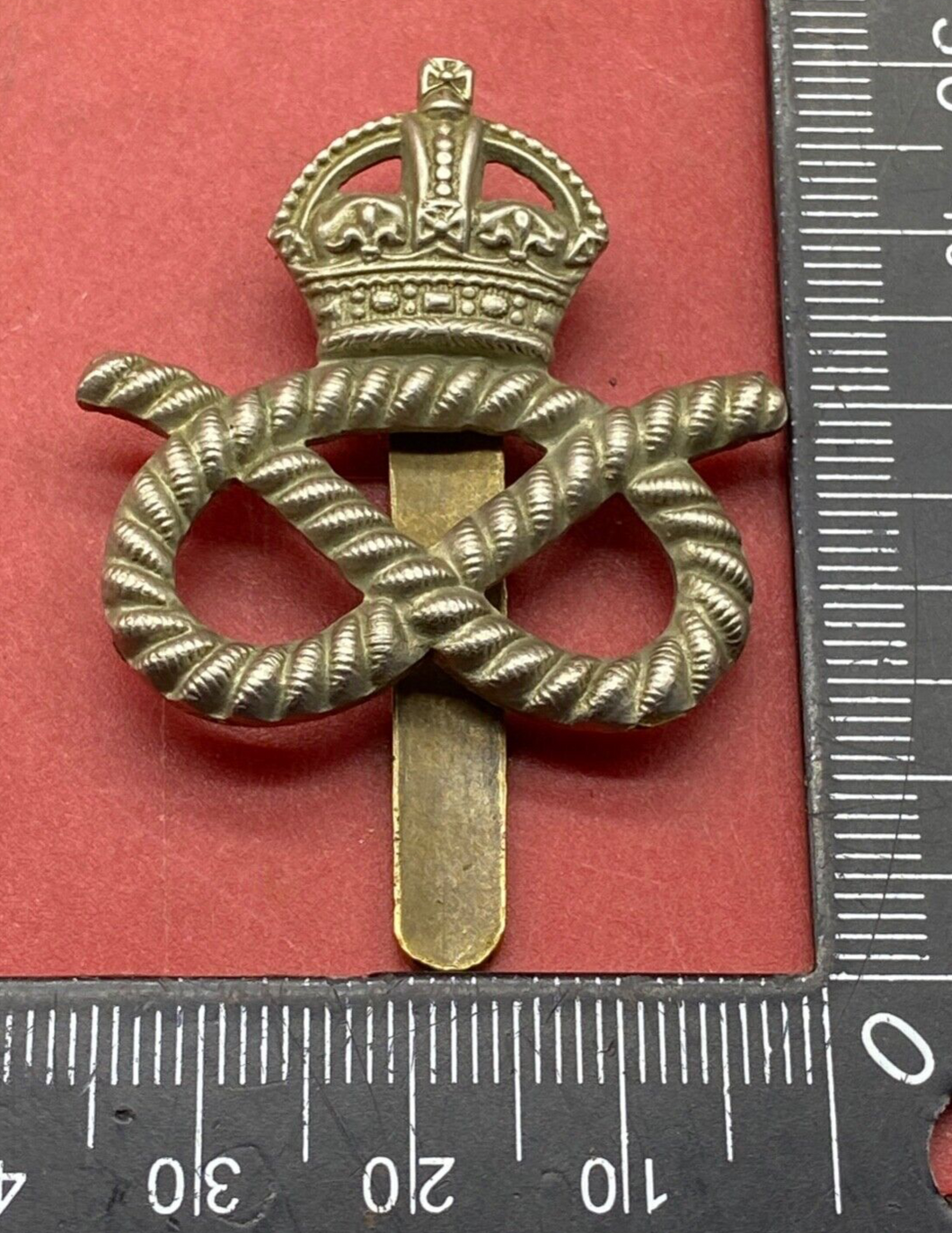 British Army WW1 / WW2 Staffordshire Regiment Cap Badge - with Rear Slider.