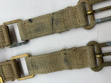 Charger l&#39;image dans la galerie, Original WW2 British Army 37 Pattern Brace Adaptors - 1943 Dated
