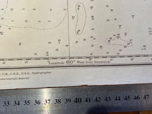 Load image into Gallery viewer, WW2 British 1952 Dated ADMIRALTY EDITION map of THE GULF OF ST. LAWRENCE.
